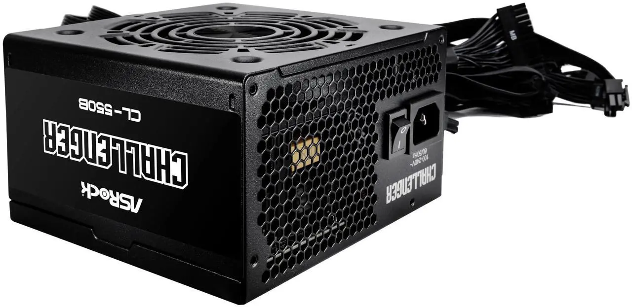 Alt view image 5 of 5 - ASRock Chanllenger AMD RX 6600 8G GDDR6 Graphics Card and Bronze 80+ 550W Power Supply