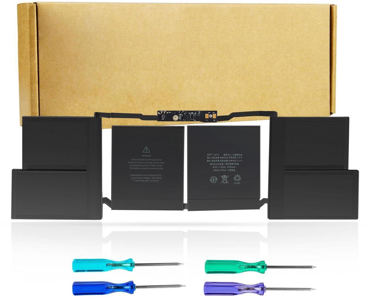 Main image of Futurebatt A2113 A2141 Battery Compatible with MacBook Pro 16-inch A2141,Release 2020 2019 EMS 3347 MVVJ2xx/A MVVK2xx/A MVVL2xx/A MVVM2xx/A
