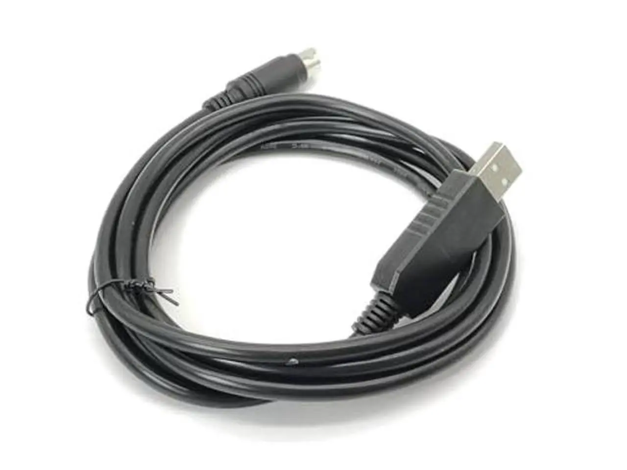Alt view image 4 of 5 - RIKYJIC RS232 USB to MD6 Mini DIN 6P Adapter PLC Communication Cable for SYNTRON MS-A MS-C Series Servo Drive(1.8 Meters)