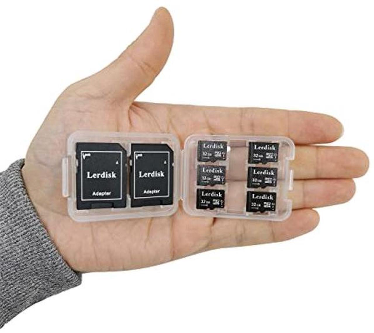 Main image of Factory Wholesale 32GB Micro SD Card 6-Pack U3 A1 V30 Class 10, 60+MB/s Read for 4K Camera,Dash Cam,Game Console,Drone,CCTV,High Endurance(6x32GB)