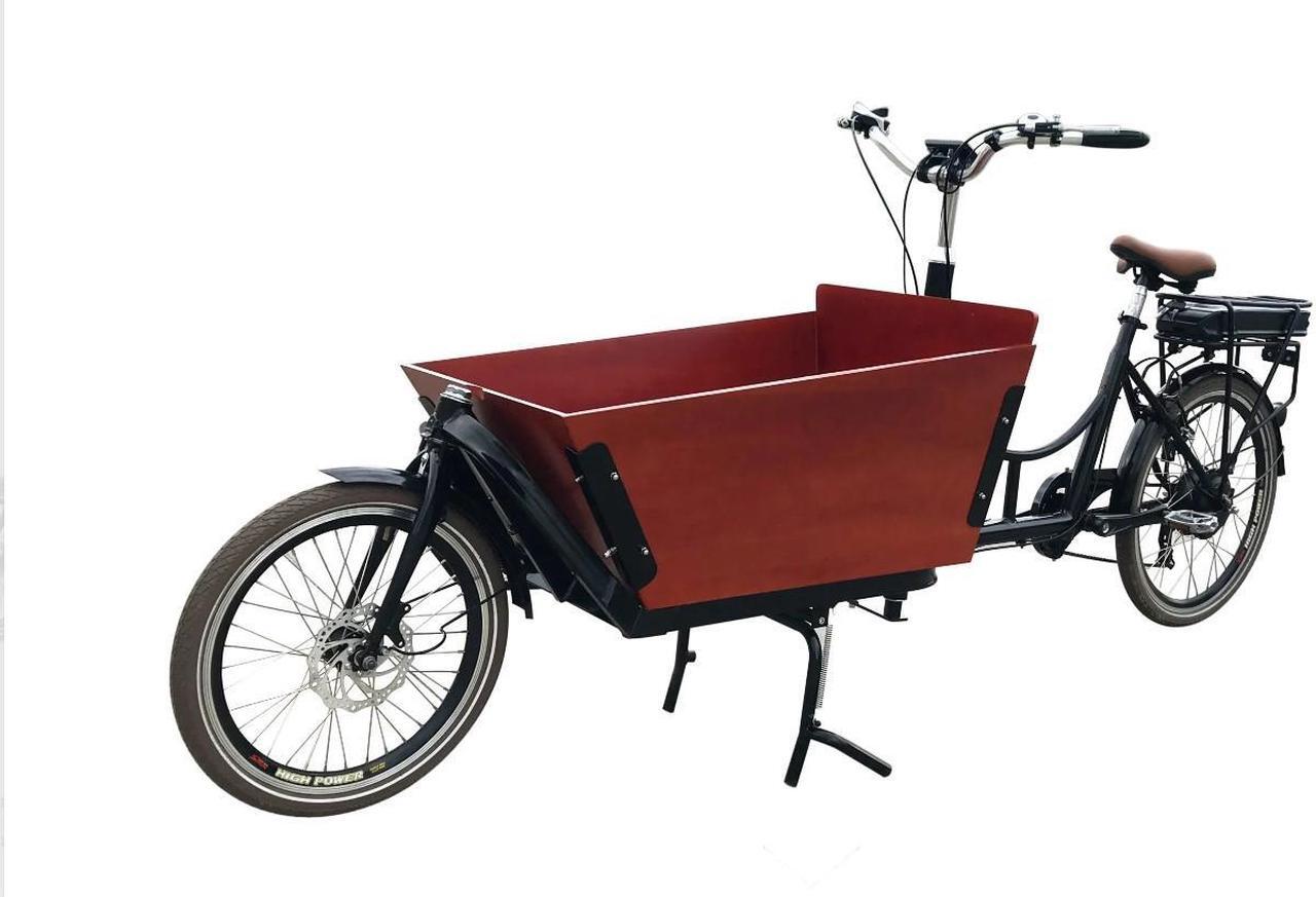 Main image of Bakfiets Mid-Loader Electric Family Cargo Bicycle: A Stylish Solution for Your Riding Needs