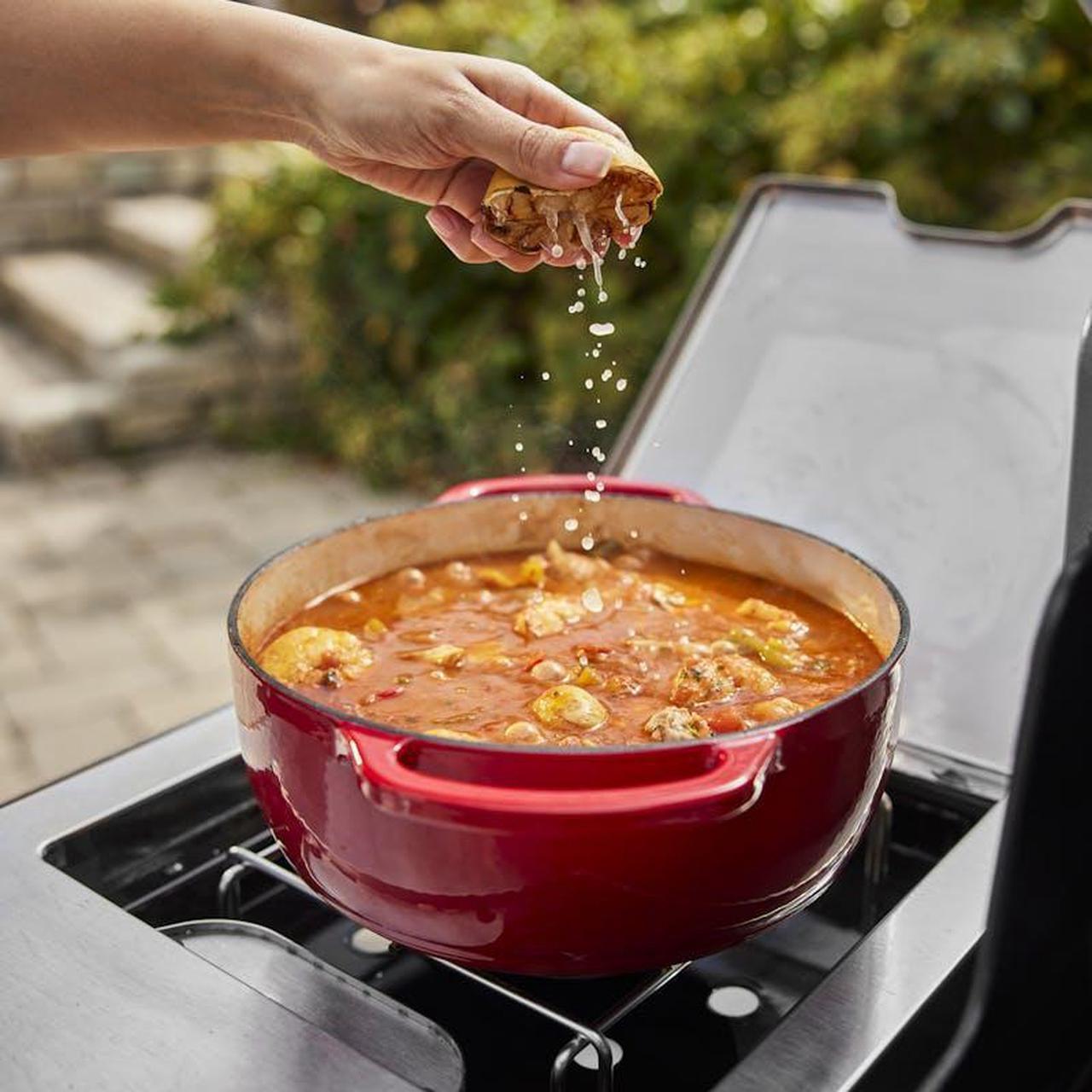 Alt view image 6 of 7 - Weber Grill Summit FS38 S Natural Gas In Stainless Steel - 1500041