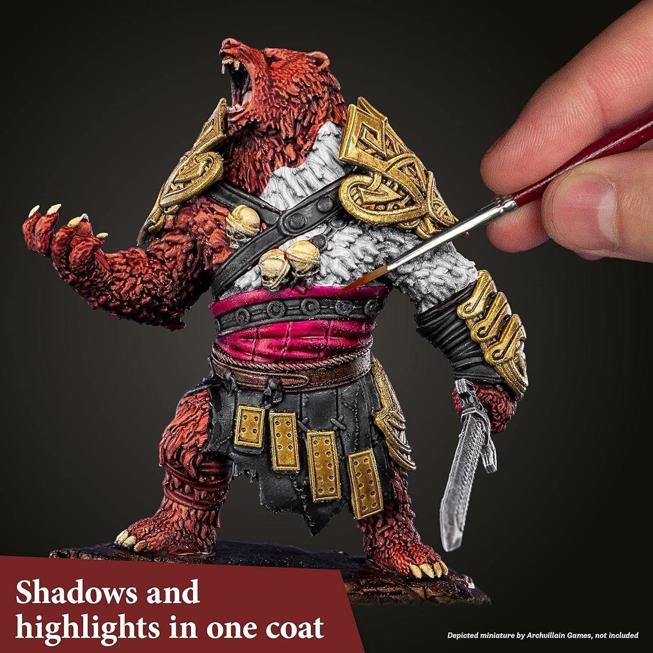 Alt view image 4 of 5 - The Army Painter Speedpaint Most Wanted Set 2.0-24x18ml Speed Model Paint Kit Pre Loaded with Mixing Balls and 1 Brush- Base, and 1 Painting Guide - Model Paint Set for Plastic Models