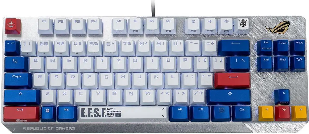 Main image of ASUS 90MP0292-BKUA00 ROG Strix Scope TKL GUNDAM EDITION Gaming Keyboard
