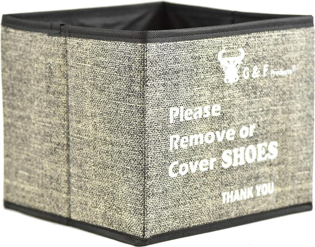 Main image of G & F Foldable Shoe Covers Holder 13039, Indoor Cover Box