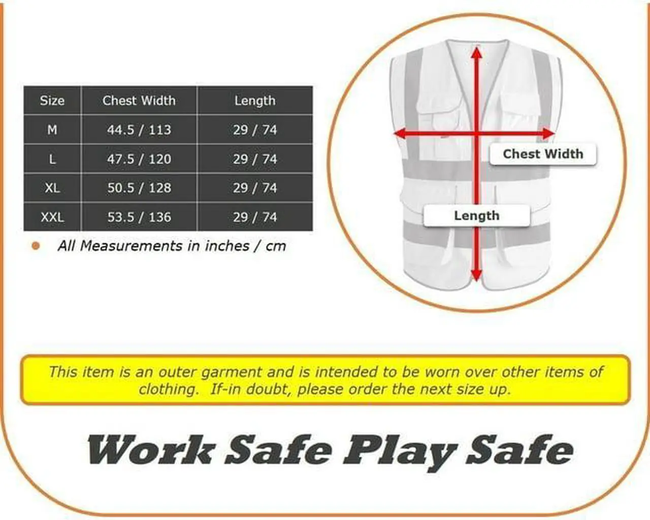 Alt view image 6 of 7 - G & F Products Reflective Vest Safety Vest High Visibility with reflective strips multi-pockets ANSI Class 2 standard, Neon Green