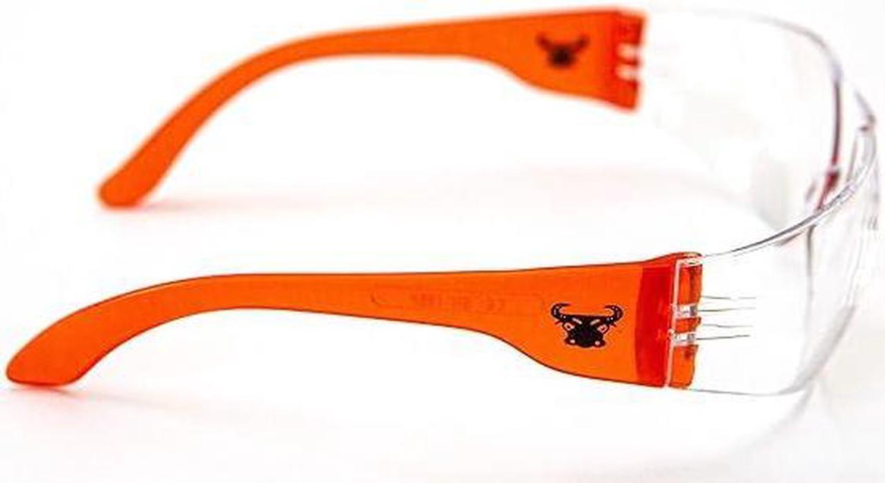 Alt view image 5 of 5 - Goggles Safety Glasses With 99% Protection Against UV-A, B & C Rays, Impact, Resistant & Clear Lenses Unisex 6 Or 12 Pack