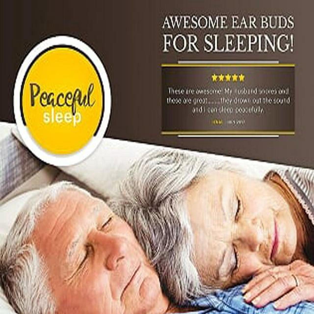 Alt view image 4 of 5 - G & F Ear Plugs 34dB Sound Blocking Earplugs, Block Snoring, 50 Pairs/Pack