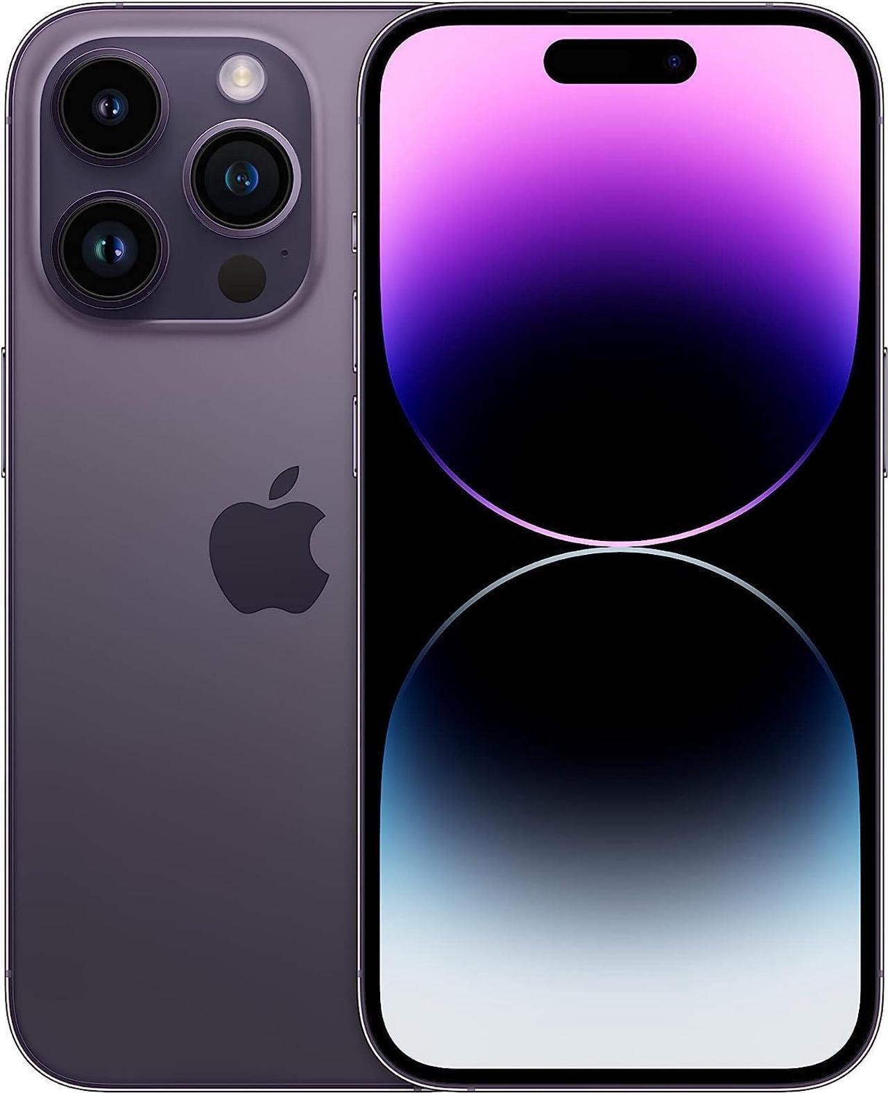 Main image of Apple iPhone 14 Pro Max 128GB Deep Purple Unlocked Premium 90% and Above battery - Very Good
