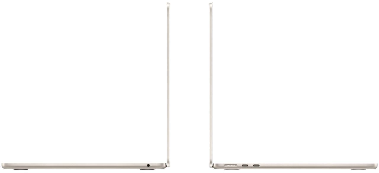 Alt view image 3 of 5 - Apple MacBook Air 15-inch M2 2023 M2 8-Core CPU/10-Core GPU 256GB SSD Starlight Excellent