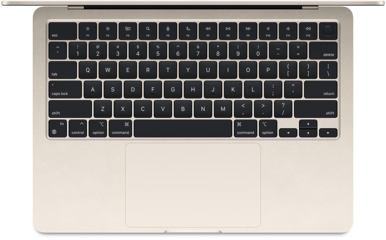 Alt view image 3 of 7 - 2022 Apple MacBook Air Laptop with M2 chip (13.6-inch Liquid Retina Display, 8GB RAM, 512GB SSD Storage) Starlight - Excellent Condition
