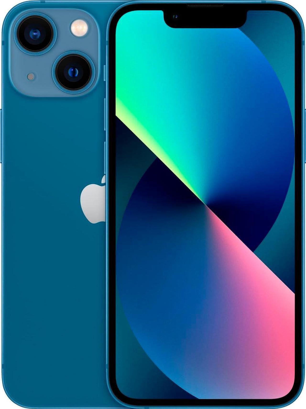Alt view image 3 of 5 - Apple iPhone 13 Mini 128GB Fully Unlocked Blue - Grade C
