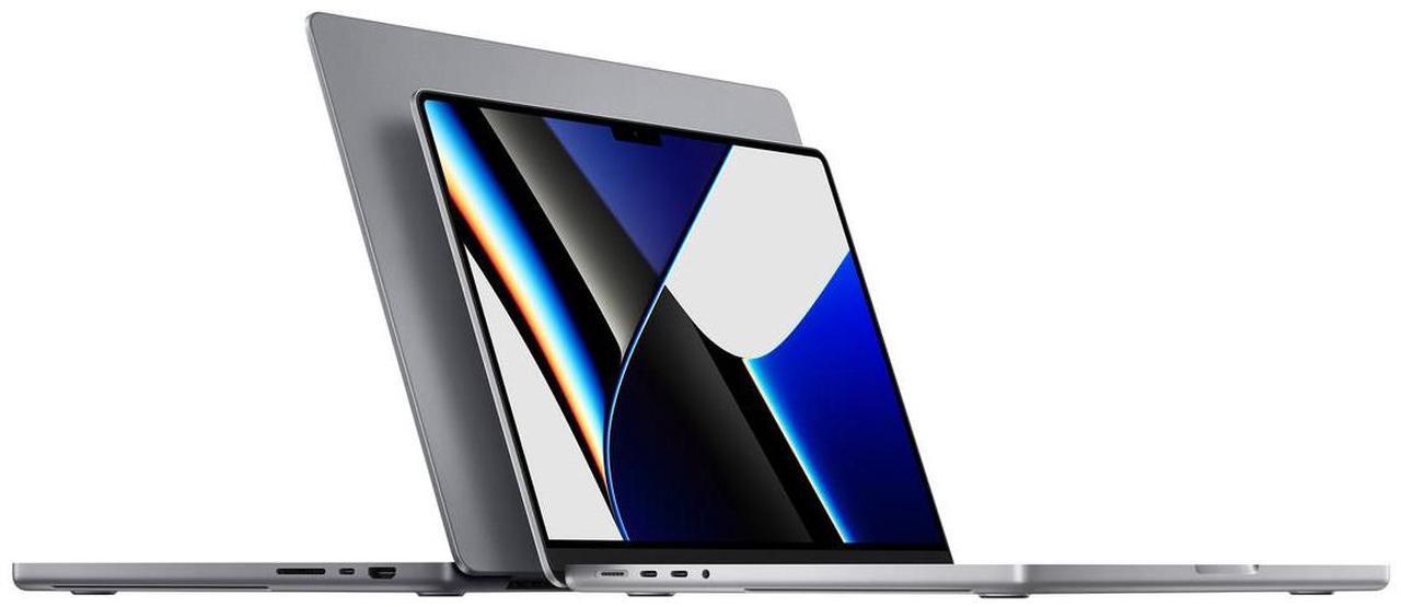 Alt view image 3 of 6 - Apple MacBook Pro Late 2021 with Apple M1 Pro chip 10-core CPU 16-core (16 inch, 16GB RAM, 512GB SSD) Silver (Renewed)  MK1E3LL/A Silver Excellent Condition