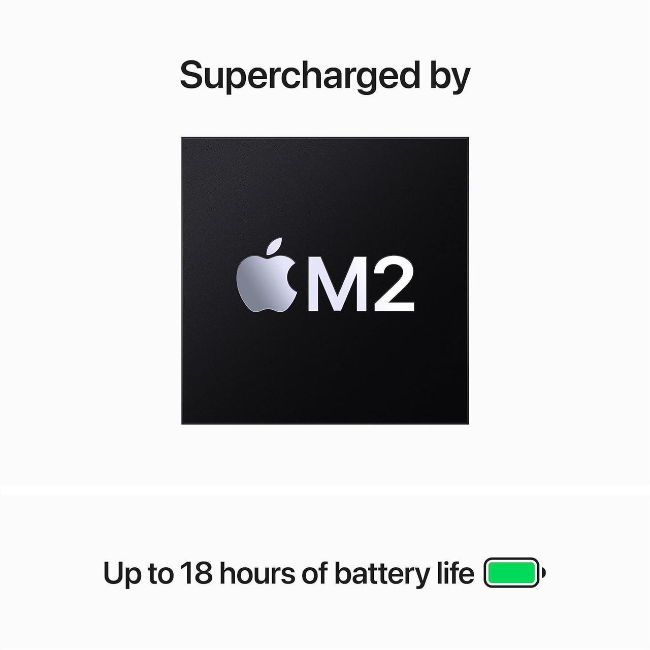 Alt view image 7 of 7 - 2022 Apple MacBook Air Laptop with M2 chip (13.6-inch Liquid Retina Display, 8GB RAM, 512GB SSD Storage) Starlight - Excellent Condition