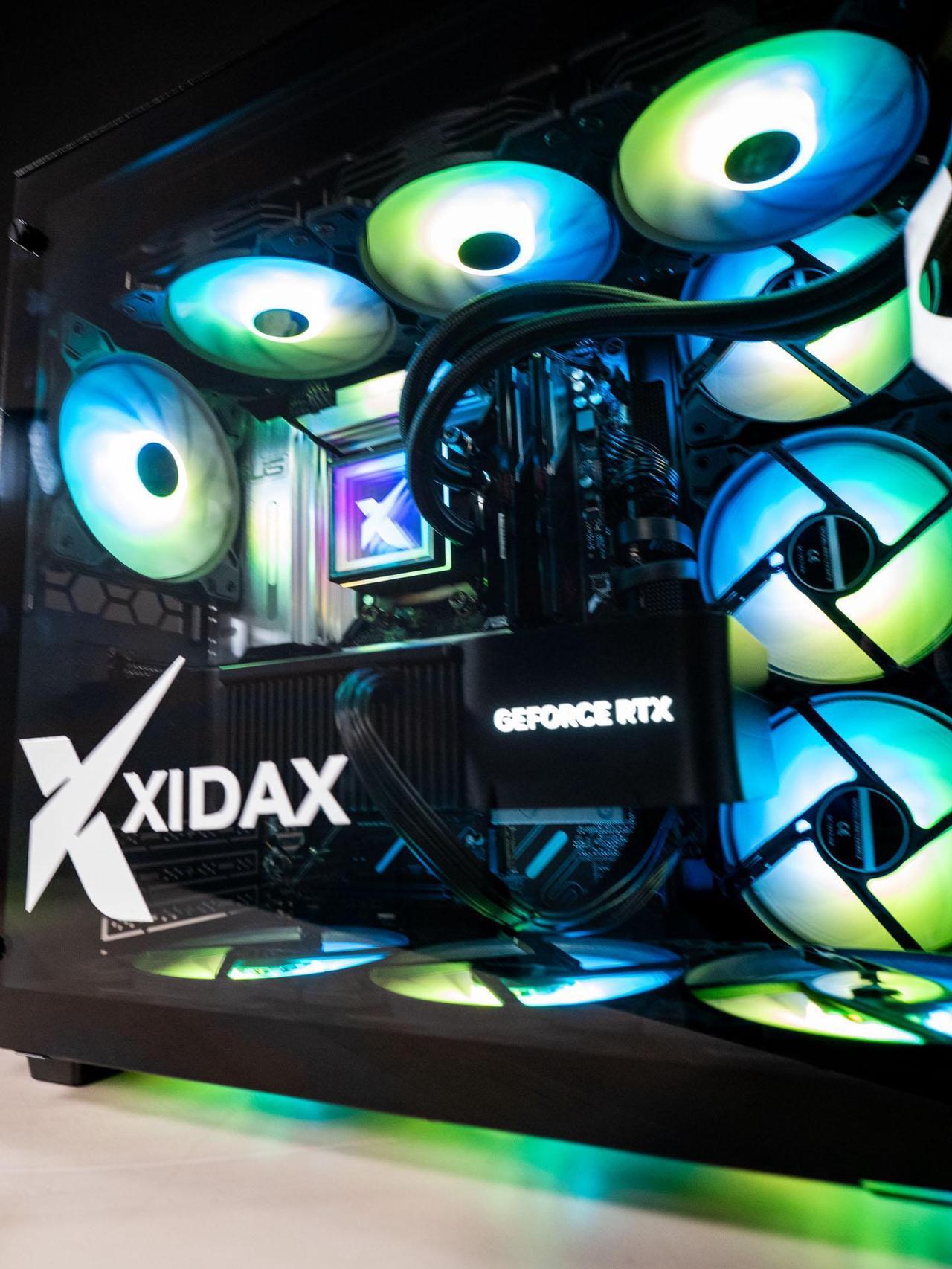 Alt view image 3 of 6 - Xidax X6 ONAMI BLACK Gaming PC AMD Ryzen 7 9800X3D (up to 5.2 GHz)- NVIDIA GeForce RTX 5090 32G- 64GB DDR5 6000MHz RGB - 2TB M.2 NVMe -  Genuine Windows 11 Home - WIFI -  Assembled & Serviced