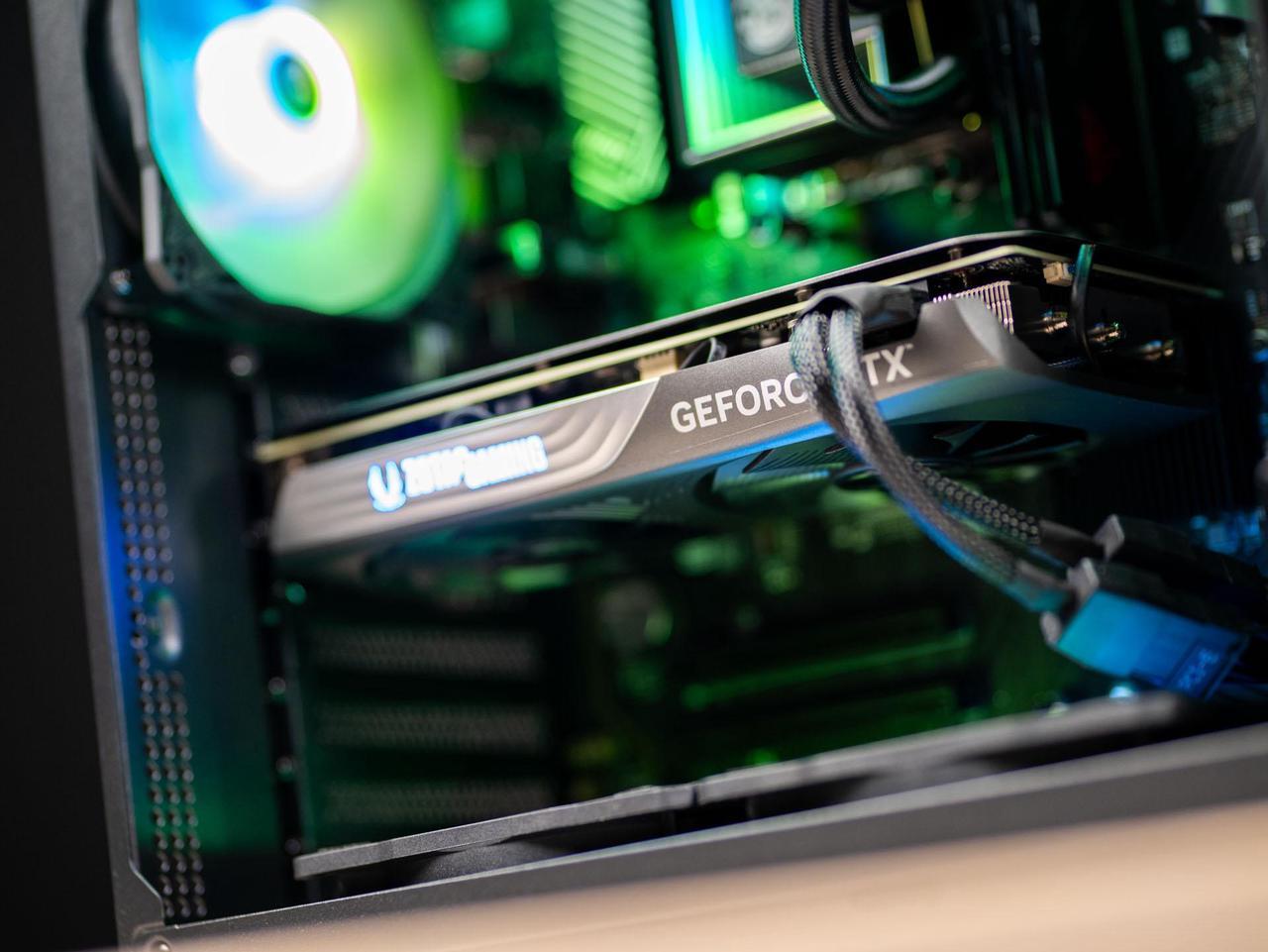 Alt view image 4 of 7 - Xidax X6 XEN BLACK Gaming PC Ryzen 7 7800X3D 8c (up to 5.0 GHz)- NVIDIA GeForce RTX 5070 12G- 32GB DDR5 5600MHz - 2TB M.2 NVMe - Genuine Windows 11 Home - WIFI - Assembled & Serviced In Utah