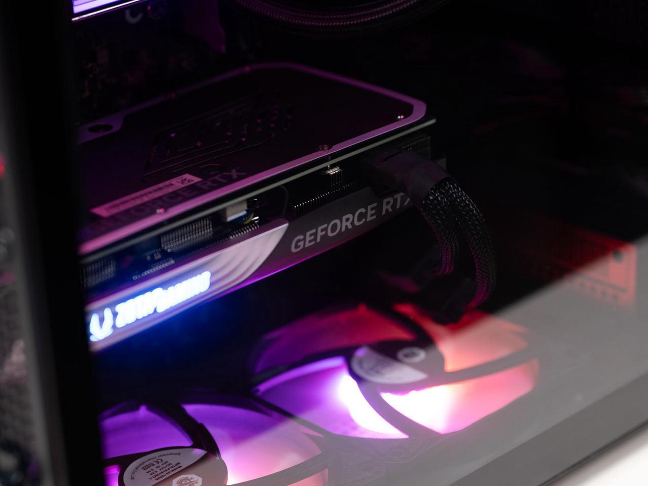 Alt view image 8 of 7 - Xidax X6 XEN BLACK Gaming PC Ryzen 7 7800X3D 8c (up to 5.0 GHz)- NVIDIA GeForce RTX 5070 12G- 32GB DDR5 5600MHz - 2TB M.2 NVMe - Genuine Windows 11 Home - WIFI - Assembled & Serviced In Utah