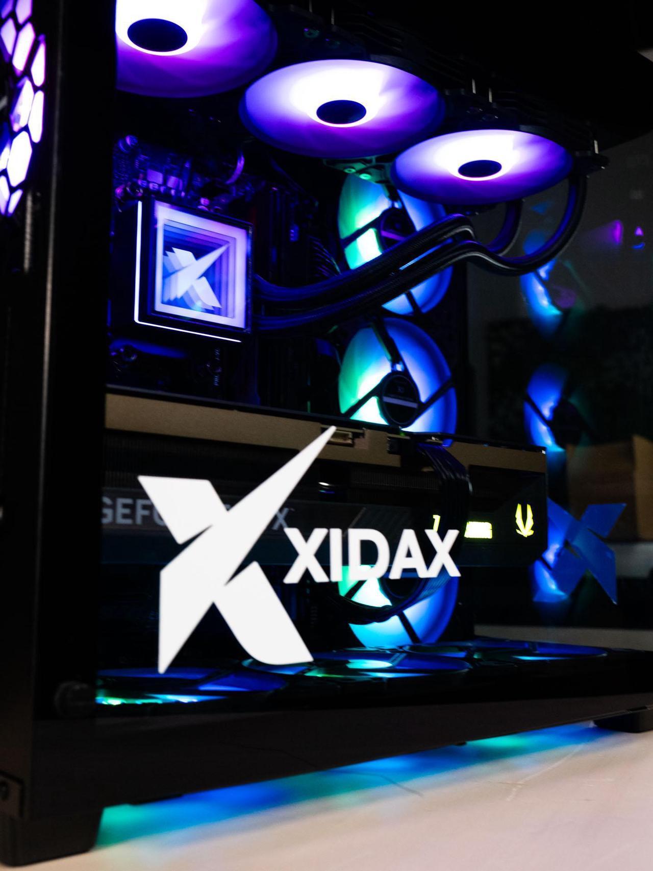 Alt view image 4 of 7 - Xidax X6 ONAMI BLACK Gaming PC Ryzen 9 9950X3D 16c/32t (up to 5.7 GHz)- NVIDIA GeForce RTX 5080 16G- 32GB DDR5 5600MHz - 2TB M.2 NVMe - Genuine Windows 11 Home - WIFI - Assembled & Serviced In Utah