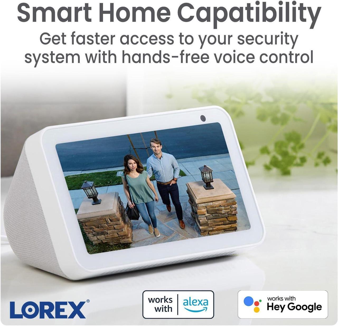 Alt view image 5 of 7 - Lorex Fusion 4K 12-Channel (8 Wired and 4 Wi-Fi) 2TB Digital Video Recorder