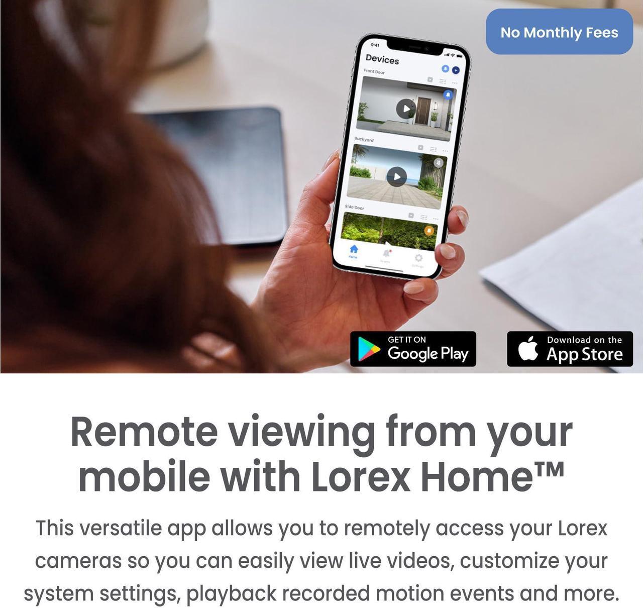 Alt view image 6 of 7 - Lorex Fusion 4K 12-Channel (8 Wired and 4 Wi-Fi) 2TB Digital Video Recorder