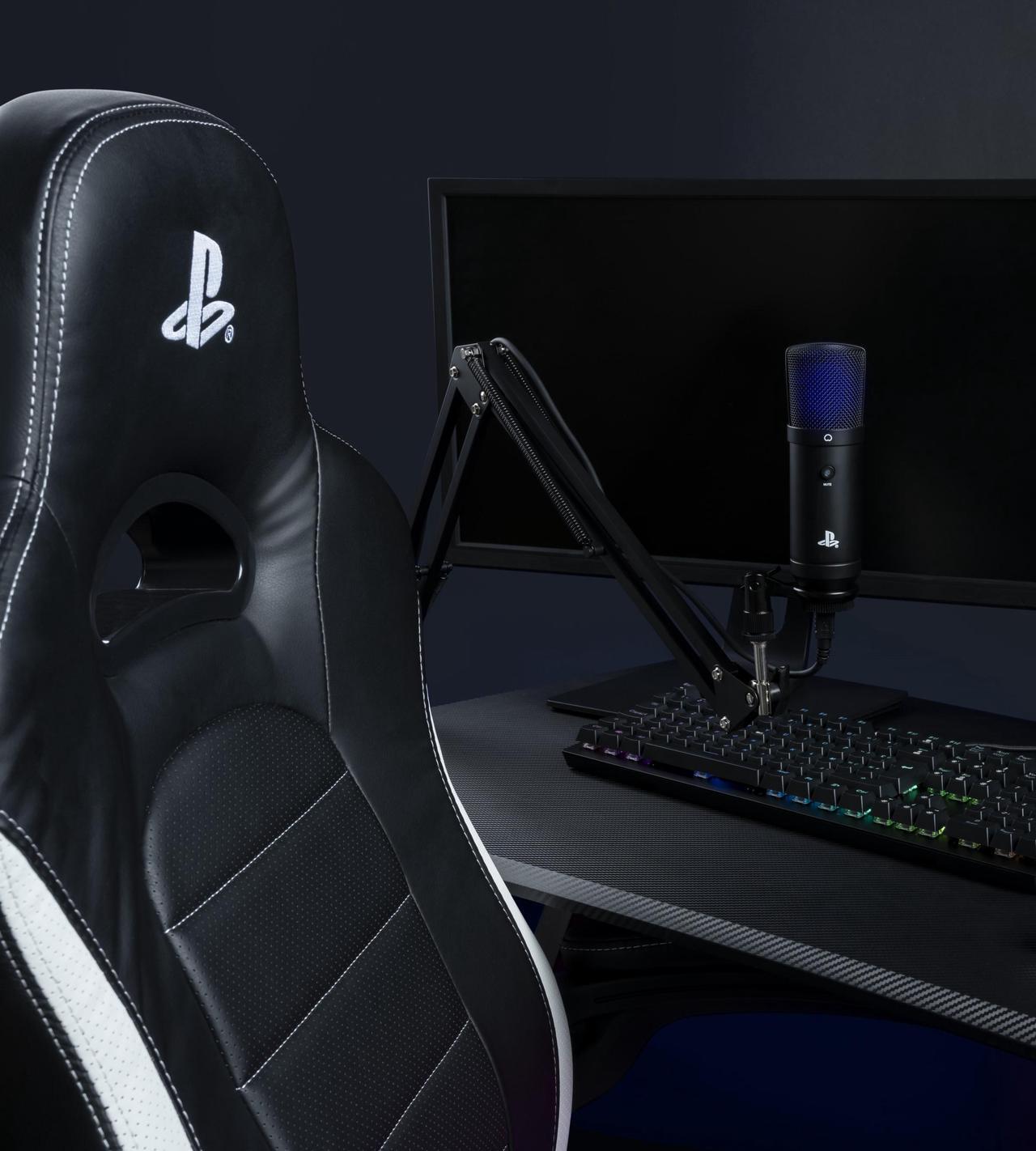 Alt view image 2 of 6 - RIG M100 HS Streaming Microphone Officially Licensed for PlayStation - USB Mic for Gaming, Streaming, Recording, Podcasting - Cardioid Polar Pattern - USB Plug & Play for PS4, PS5, PC, Mac - Black
