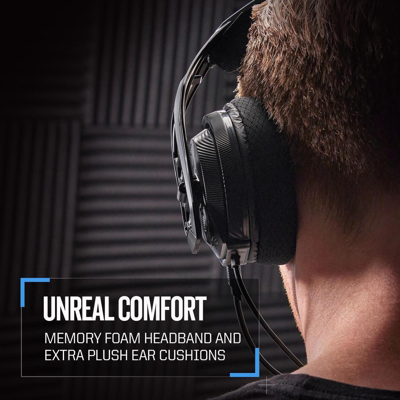 Alt view image 6 of 7 - Nacon RIG 400HX PC Gaming Headset with Dolby Atmos 3D Audio for Windows 10 / Windows 11 PC - Officially Licensed for Xbox Series X|S, Xbox One - Removeable Noise Canceling Mic