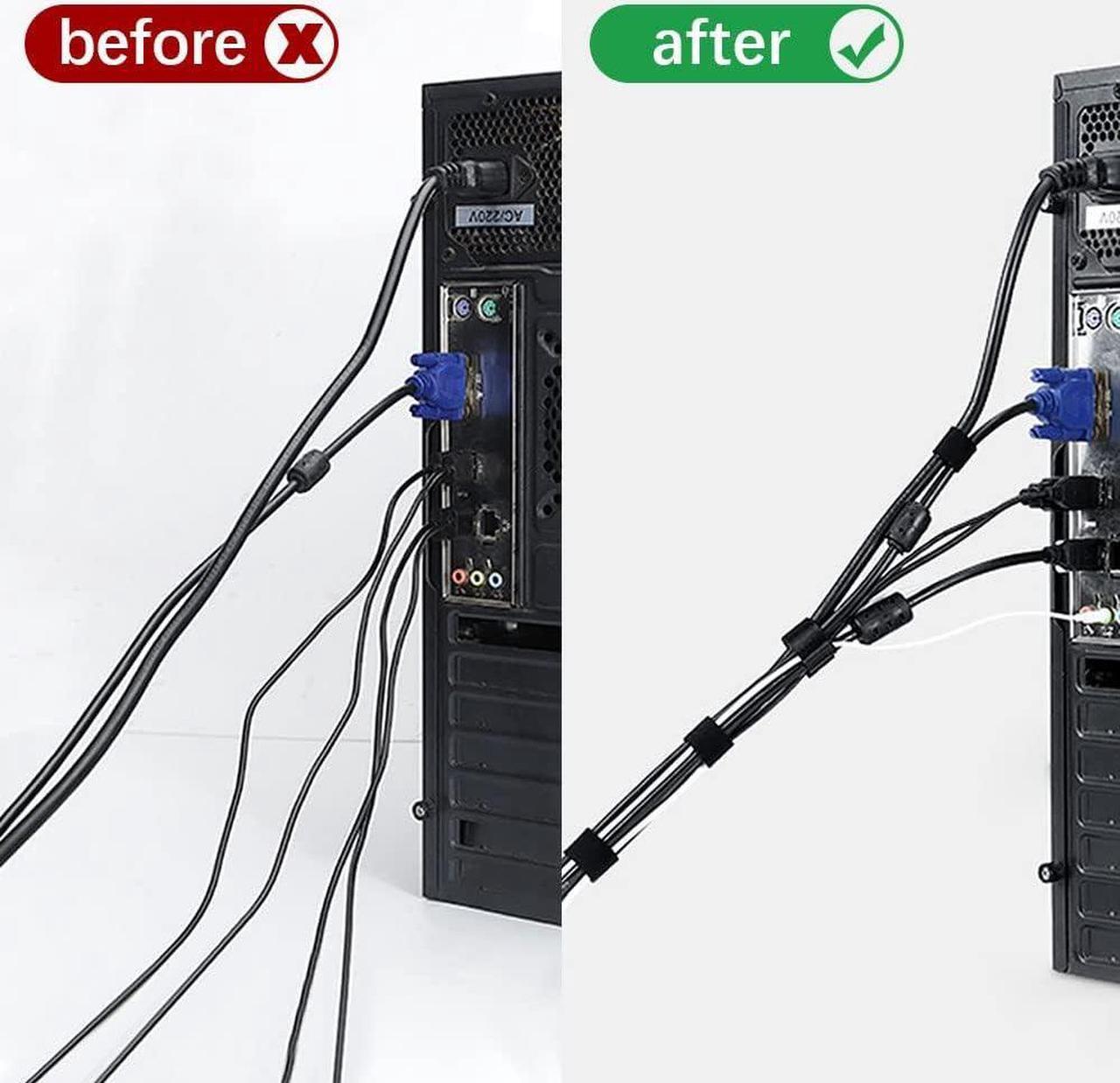 Alt view image 7 of 7 - Computer Tower Stand CPU Holder Stand with 4 Mute Caster WheelsCPU Stand for Gaming pc,Suitable for Most PC Brackets On The Carpet Floor (Black) (Black)