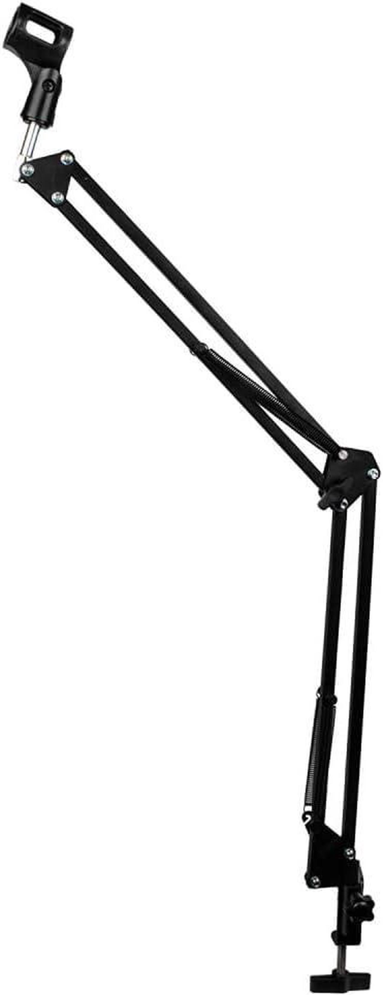 Alt view image 7 of 7 - Samson Q2U Recording & Podcasting Pack | Gray Bundled with Shockmount + Pop Filter + Mic Arm + Microfiber Cleaning Cloth (5 Items)