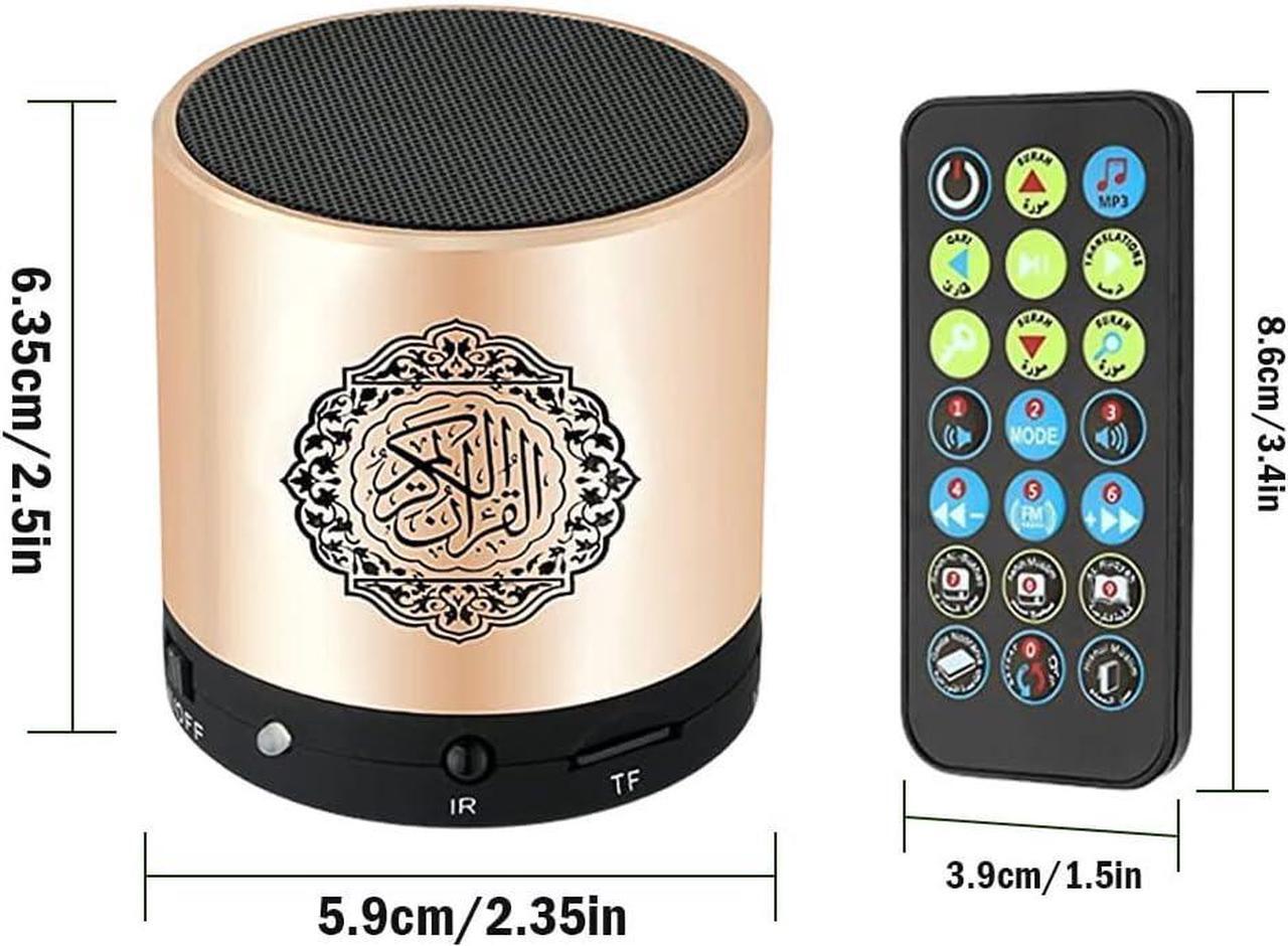 Alt view image 2 of 7 - Portable Digital Quran Speaker with Remote Control over18 Reciters and 15Translations Available Quality Qur'an Speaker Arabic English French, Urdu etc Mp3 FM Radio