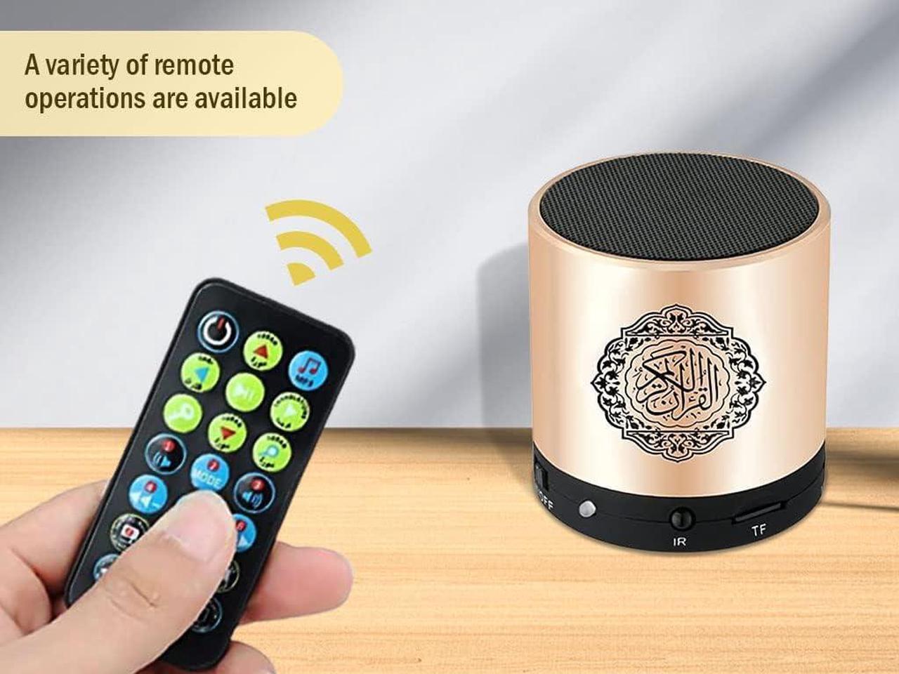 Alt view image 5 of 7 - Portable Digital Quran Speaker with Remote Control over18 Reciters and 15Translations Available Quality Qur'an Speaker Arabic English French, Urdu etc Mp3 FM Radio
