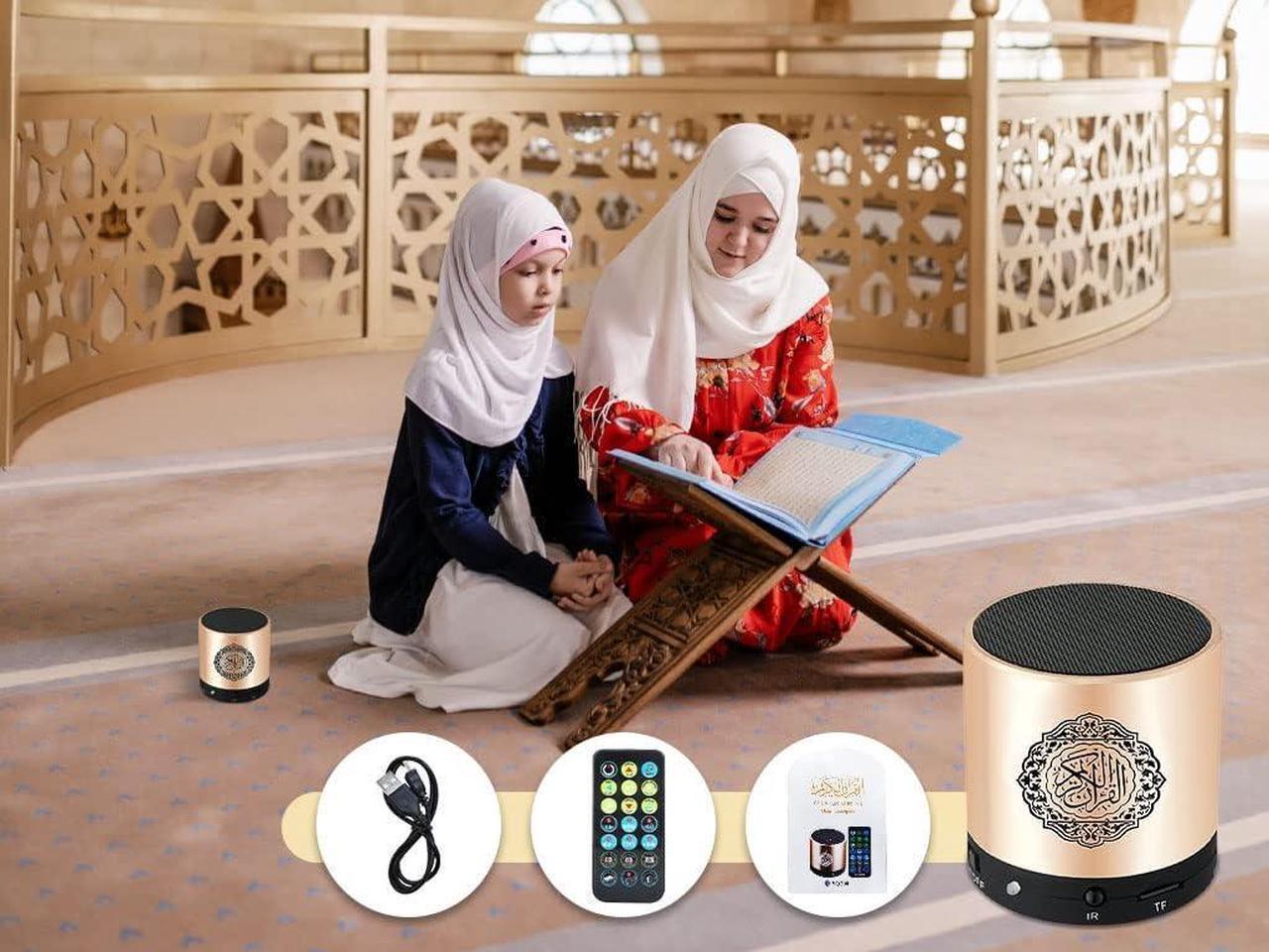 Alt view image 7 of 7 - Portable Digital Quran Speaker with Remote Control over18 Reciters and 15Translations Available Quality Qur'an Speaker Arabic English French, Urdu etc Mp3 FM Radio
