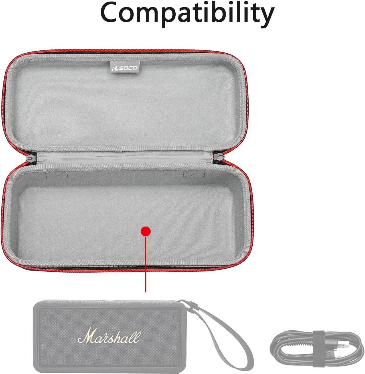 Alt view image 3 of 7 - RLSOCO Hard Case for Marshall Middleton Portable Bluetooth Speaker