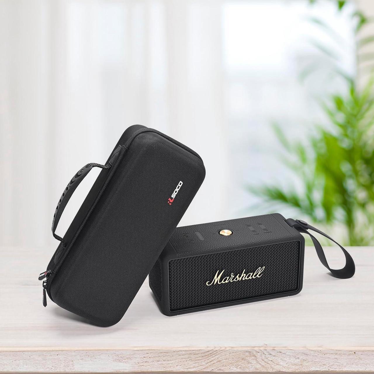 Alt view image 7 of 7 - RLSOCO Hard Case for Marshall Middleton Portable Bluetooth Speaker