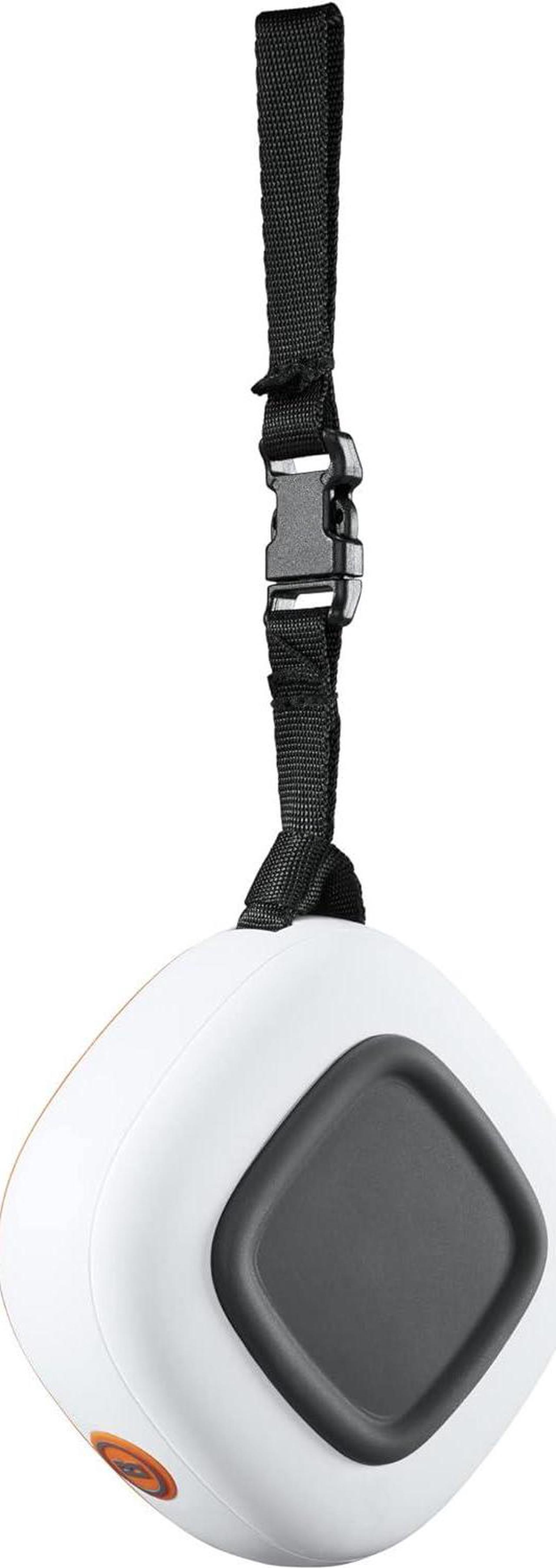 Alt view image 4 of 7 - Bushnell Disc Jockey -Bluetooth -Speaker, Lightweight Disk Golf -Speaker with Distance to Basket -GPS, White/Orange, Small