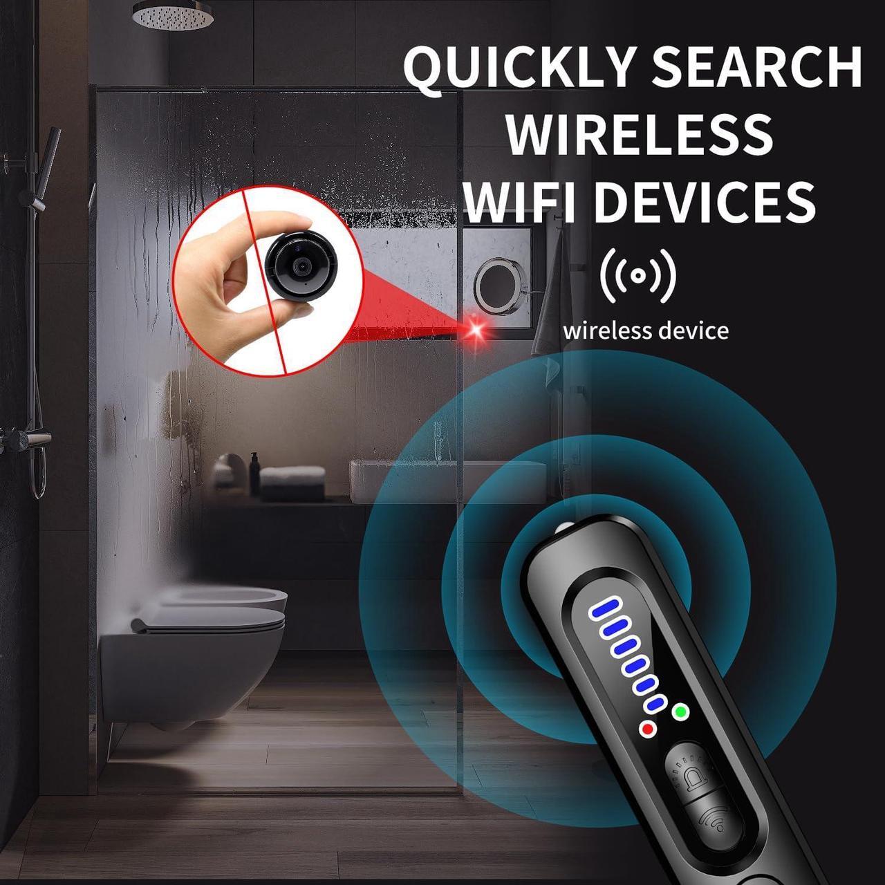 Alt view image 5 of 6 - SELOWEA Hidden Camera Detector - /Car GPS Tracker/RF Signal/Bug Sweeper/Hidden Devices/Listening Device Detector - Portable Bug Finder for Office Car Hotel Travel Indoor Outdoor Use