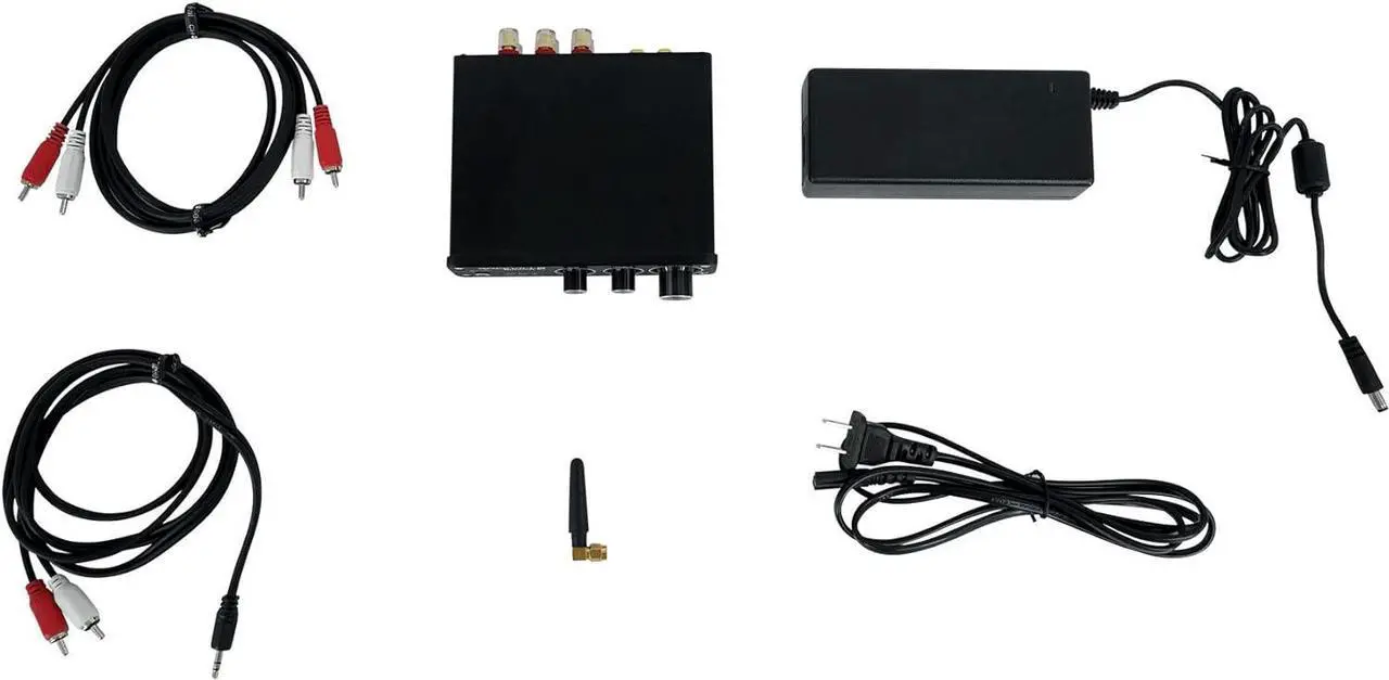 Alt view image 5 of 7 - 21 Silver 2.1 Channel Bluetooth Home Audio Amplifier Receiver