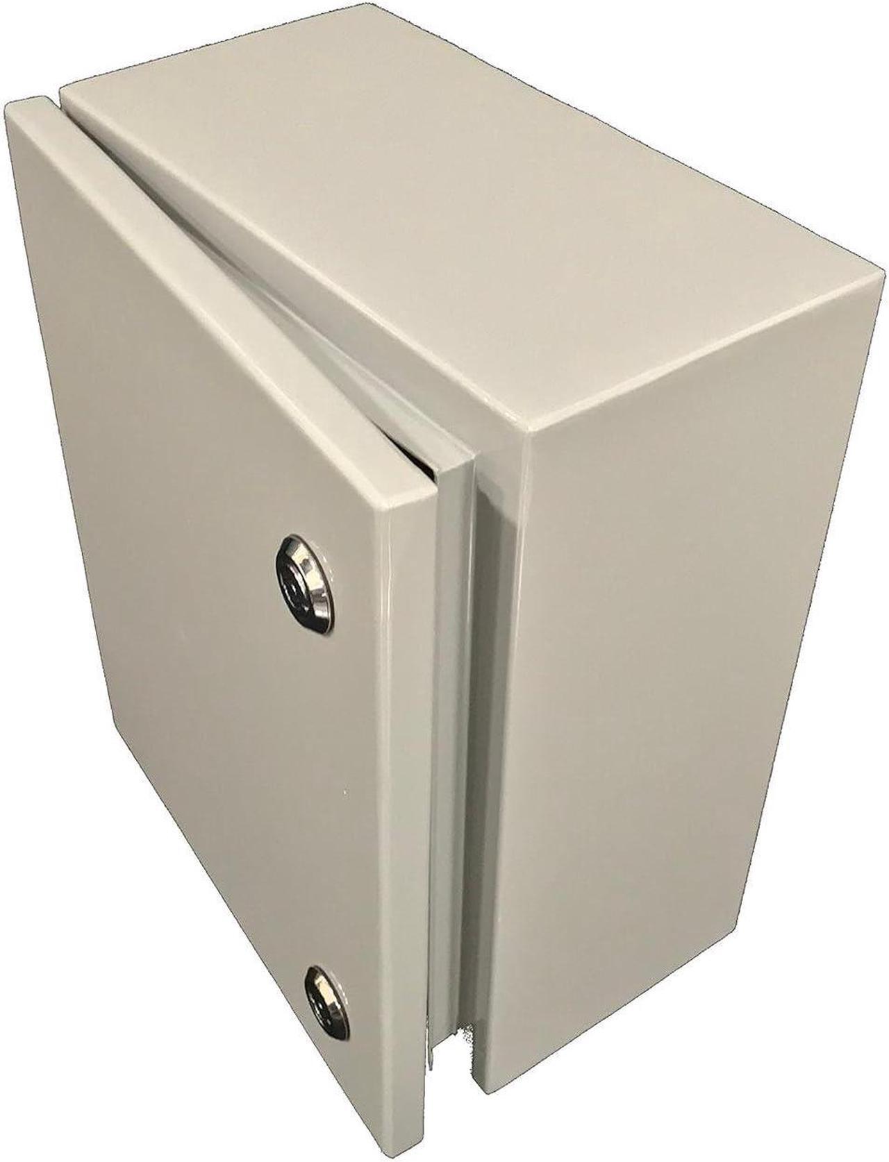 Alt view image 2 of 7 - Industries SNB-3731 Box SNB Series NEMA 4 Electronic Box 11.81" L x 9.84" W x 5.91" H, Smooth Gray Finish