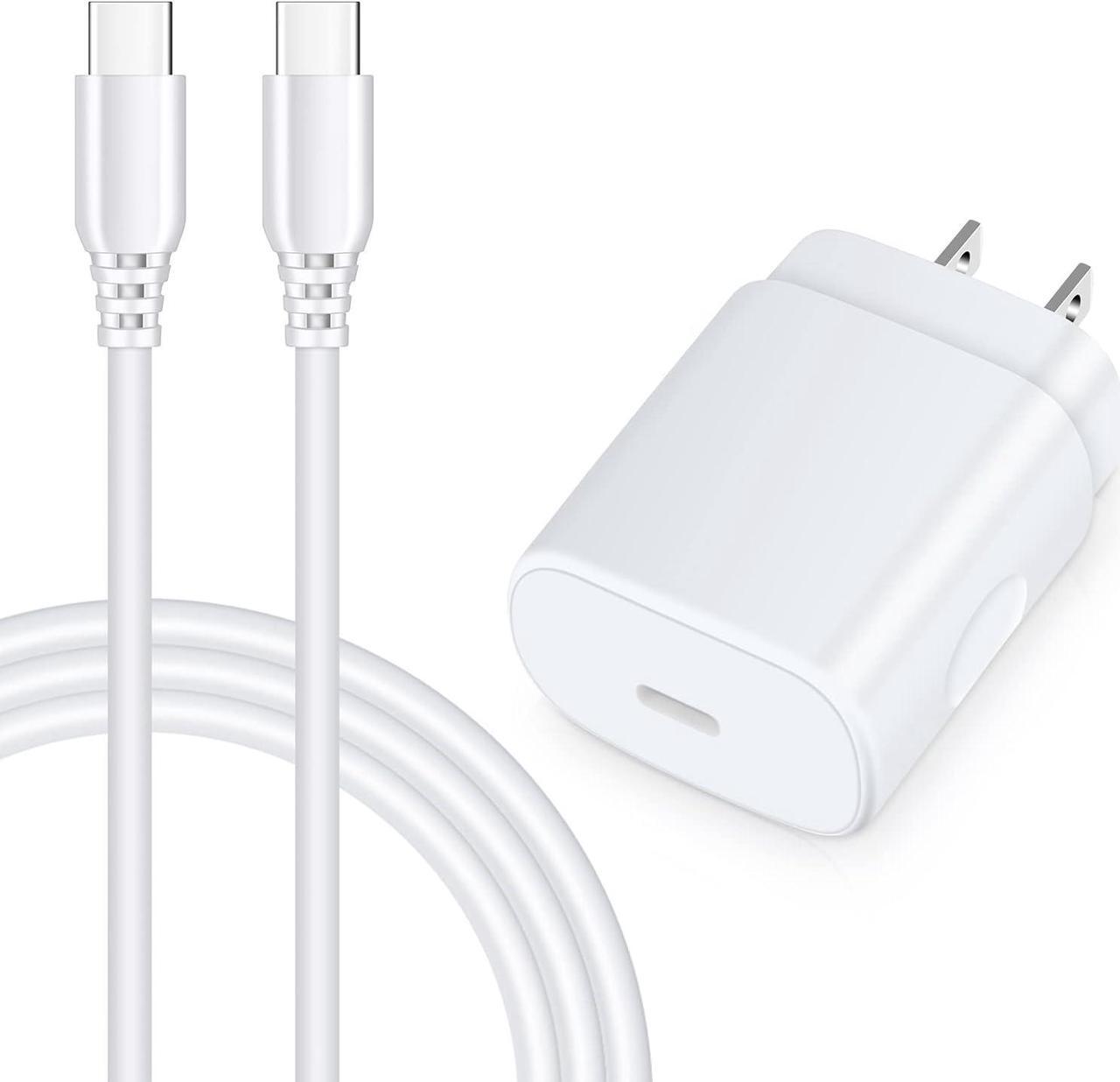 Main image of 25W Super Fast Charger Block for Samsung Galaxy A16 5G/S25 Ultra/A26/A36/A35/A15/A54/S24 FE/A14/A23/S23/A53/A13/A03s/S22/Z Flip6/Fold6,Pixel 9Pro/8a/7,Moto,6FT Type C Android Phone Fast Charging Cable