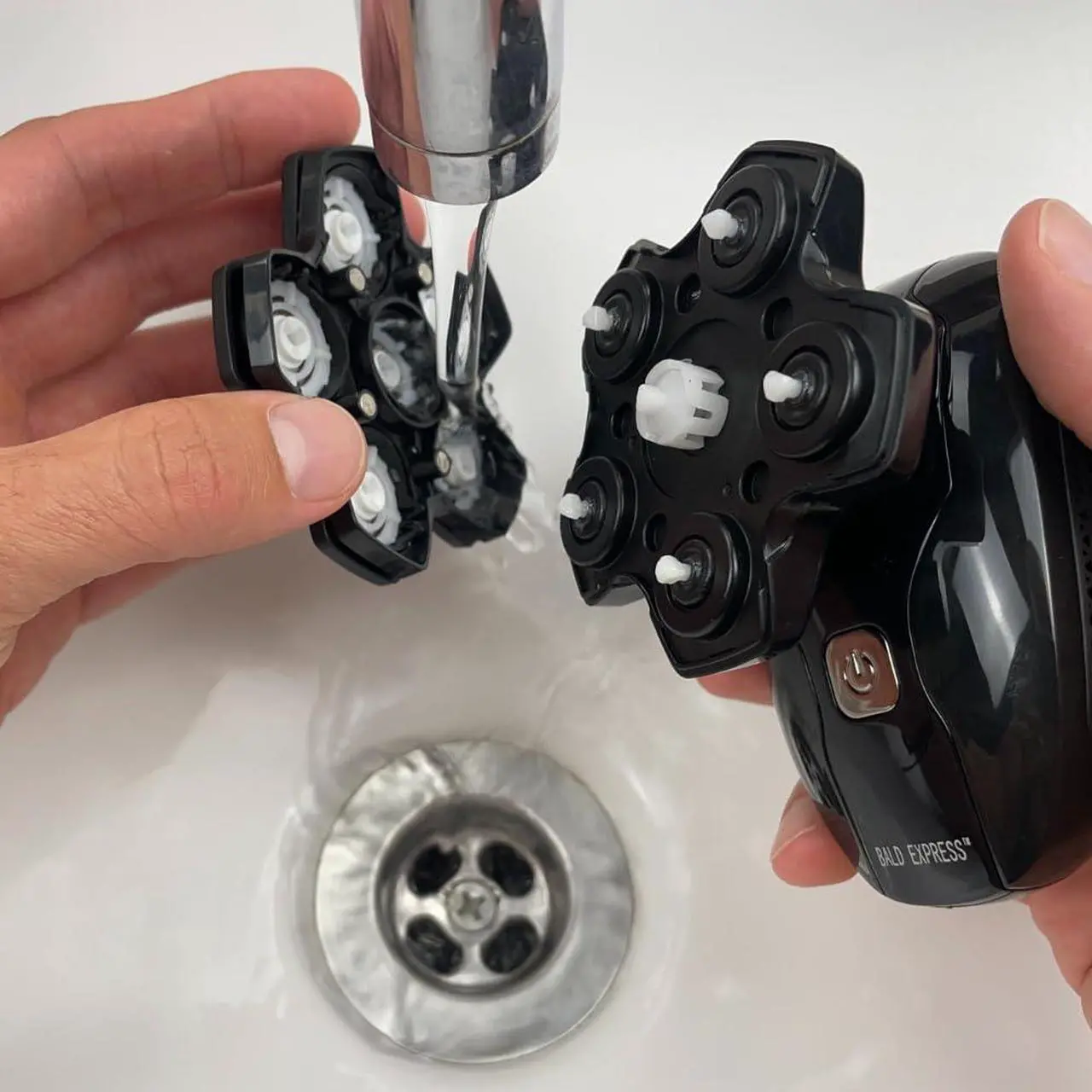 Alt view image 4 of 7 - The Bald Express Electric Head Shavers for Bald Men - The Bald Brothers - 5 in 1 Mens Cordless Grooming Kit | Electric Shaving for Bald Men | USB Charge | Skull Shaver for Men