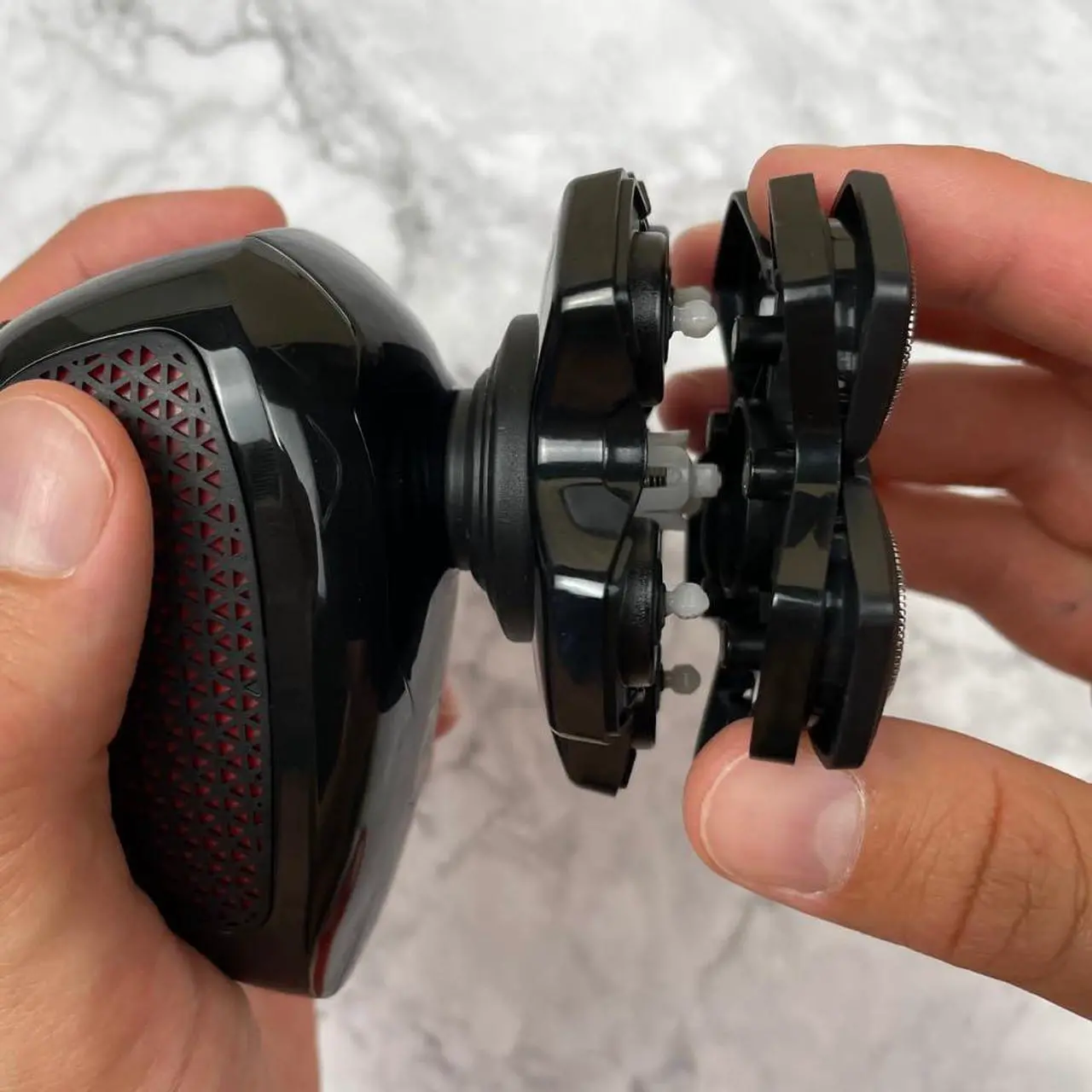 Alt view image 5 of 7 - The Bald Express Electric Head Shavers for Bald Men - The Bald Brothers - 5 in 1 Mens Cordless Grooming Kit | Electric Shaving for Bald Men | USB Charge | Skull Shaver for Men