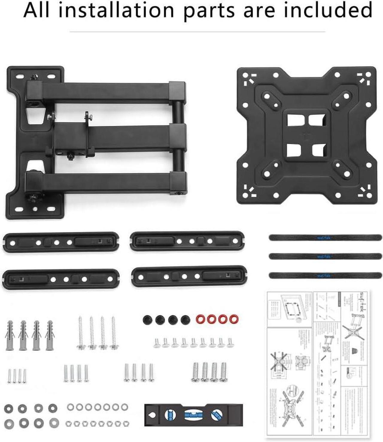 Alt view image 7 of 7 - Fixed TV Wall Mount Bracket for 32-82 Inch LED, LCD, and OLED Flat Screen TVs - Fits 16- 24 Wood Studs, Fixed TV Mount with VESA 600 x 400mm Holds up to 132 lbs, PSLLK1