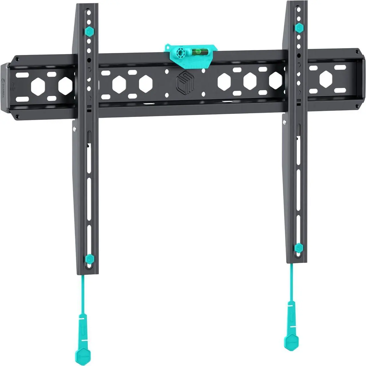 Main image of ONKRON Fixed TV Wall Mount for 43-85 Inch Screen up to 150 lbs - Flat to Wall TV Mount Low Profile 75x75-600x400 VESA Ultra Thin TV Wall Mount Slim/Flush Wall Mount TV Bracket Flat Black