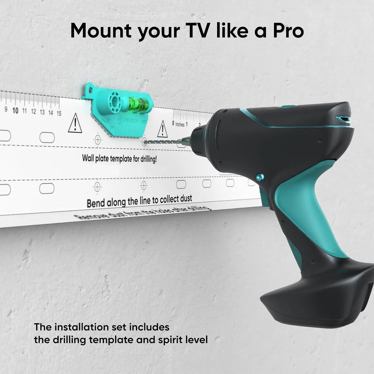 Alt view image 7 of 7 - ONKRON Fixed TV Wall Mount for 43-85 Inch Screen up to 150 lbs - Flat to Wall TV Mount Low Profile 75x75-600x400 VESA Ultra Thin TV Wall Mount Slim/Flush Wall Mount TV Bracket Flat Black