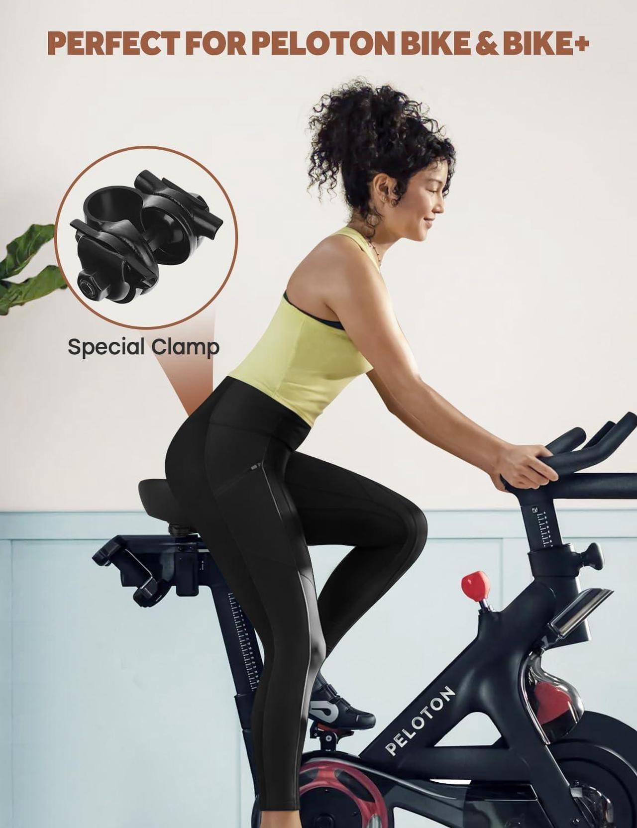 Alt view image 3 of 7 - Oversized Bike Seat for Peloton Bike & Bike+, Comfort Bicycle Seat Replacement for Men & Women, Extra Wide Bike Saddle Compatible with Peloton, Echelon, Exercise, Electric, Cruiser Bikes