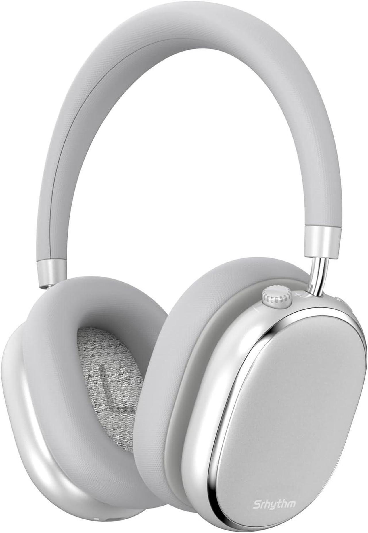 Srhythm NiceComfort 95 Hybrid Noise Cancelling Headphones,Wireless Bluetooth Headset with Transparency Mode,HD Sound