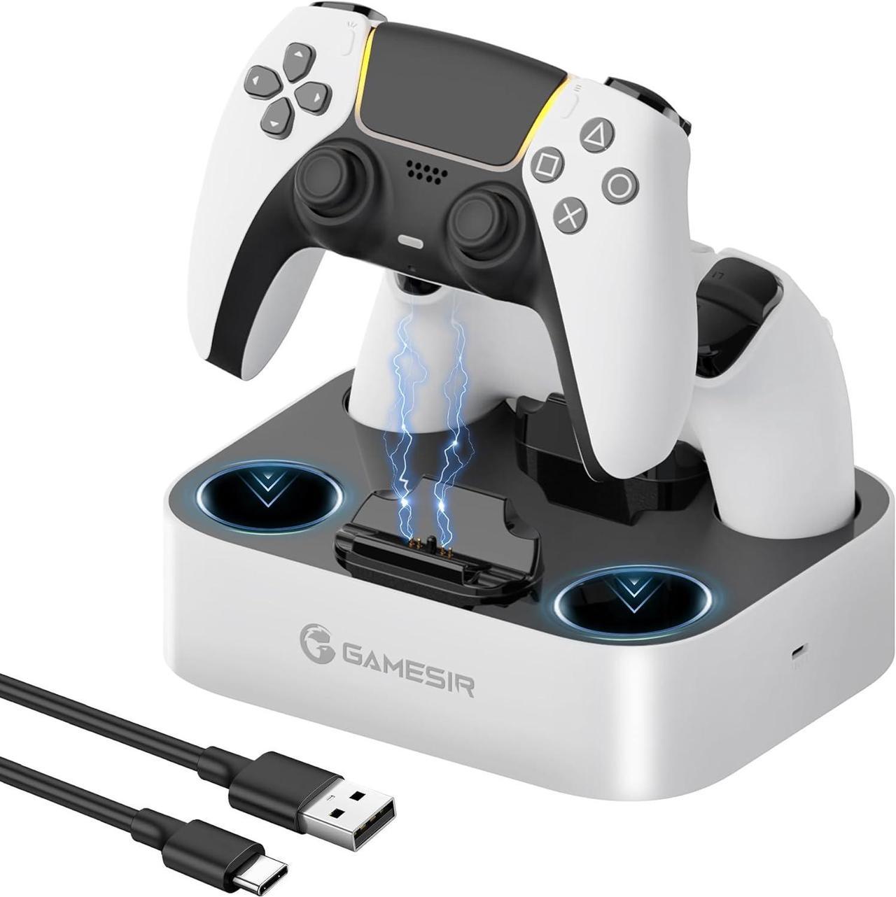 GameSir DS Charging Dock Dual Slot Charging Dock for Dual Sense Controller