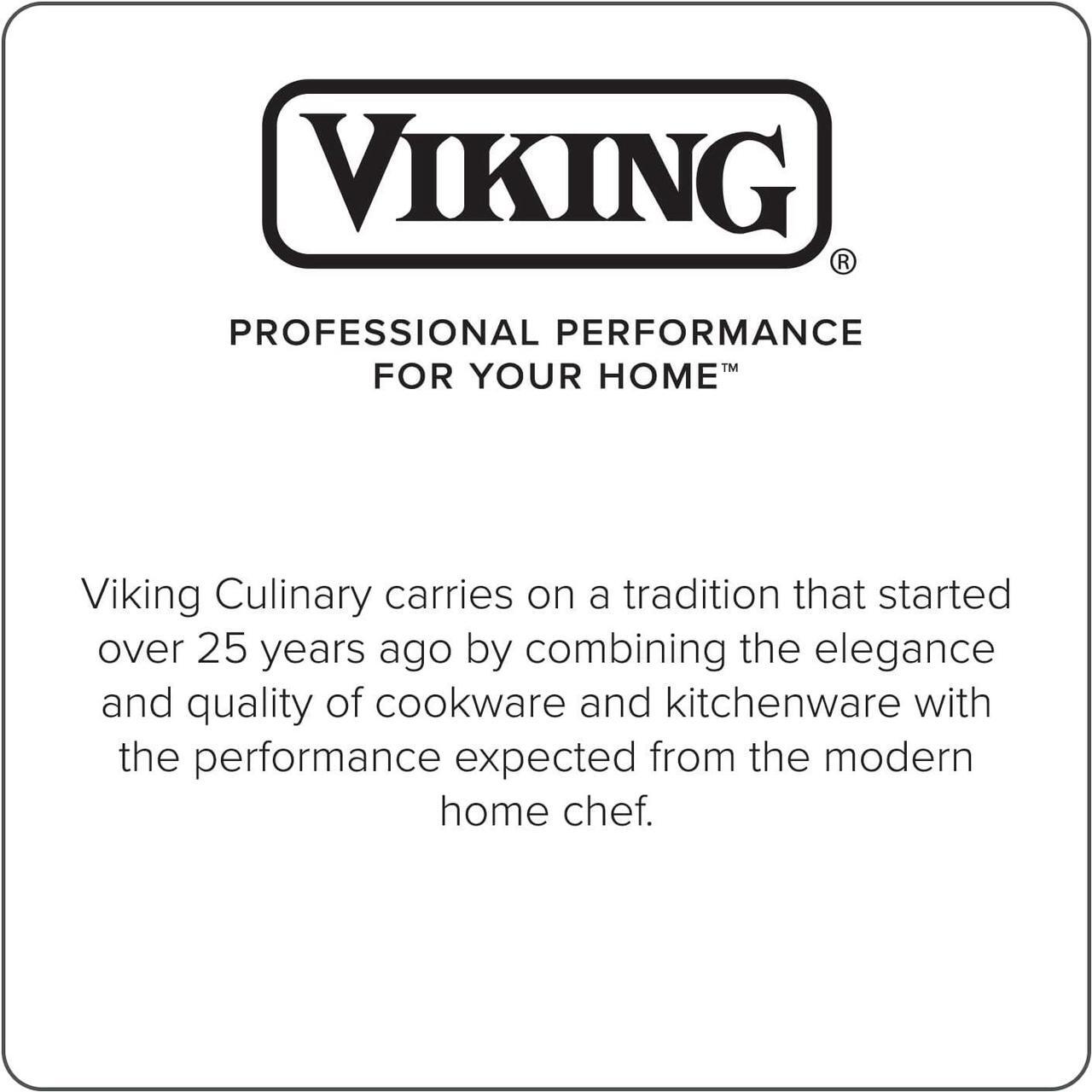 Alt view image 6 of 7 - Viking Culinary 3-Ply Stainless Steel Roasting Pan, Includes a Nonstick Rack, Dishwasher, Oven Safe, Works on All Cooktops including Induction
