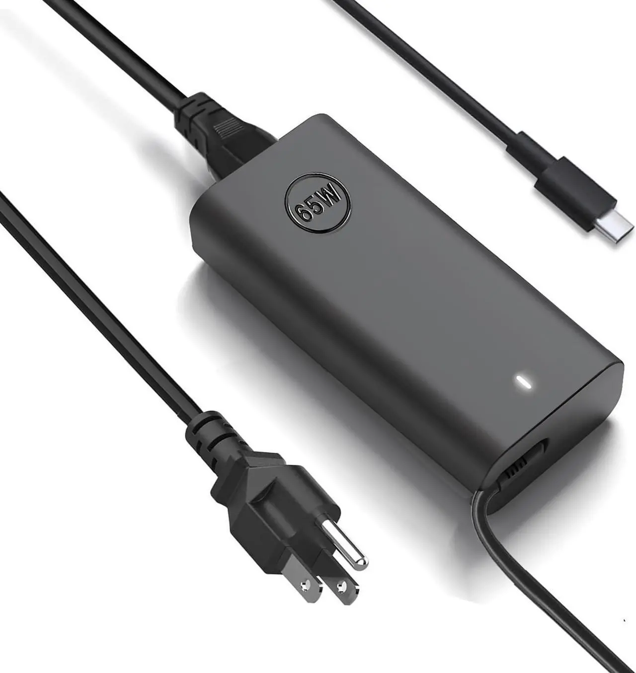 Main image of New Slim 65W USB C Laptop Charger for Dell Latitude 5540 5440 7440 5450 e5430 5430 5530 7430 3450 5550 5350 7450 5420 7420 5520 e5440 2in1,XPS 13,Chromebook 3100 65W Watt Type C AC Power Adapter Cord