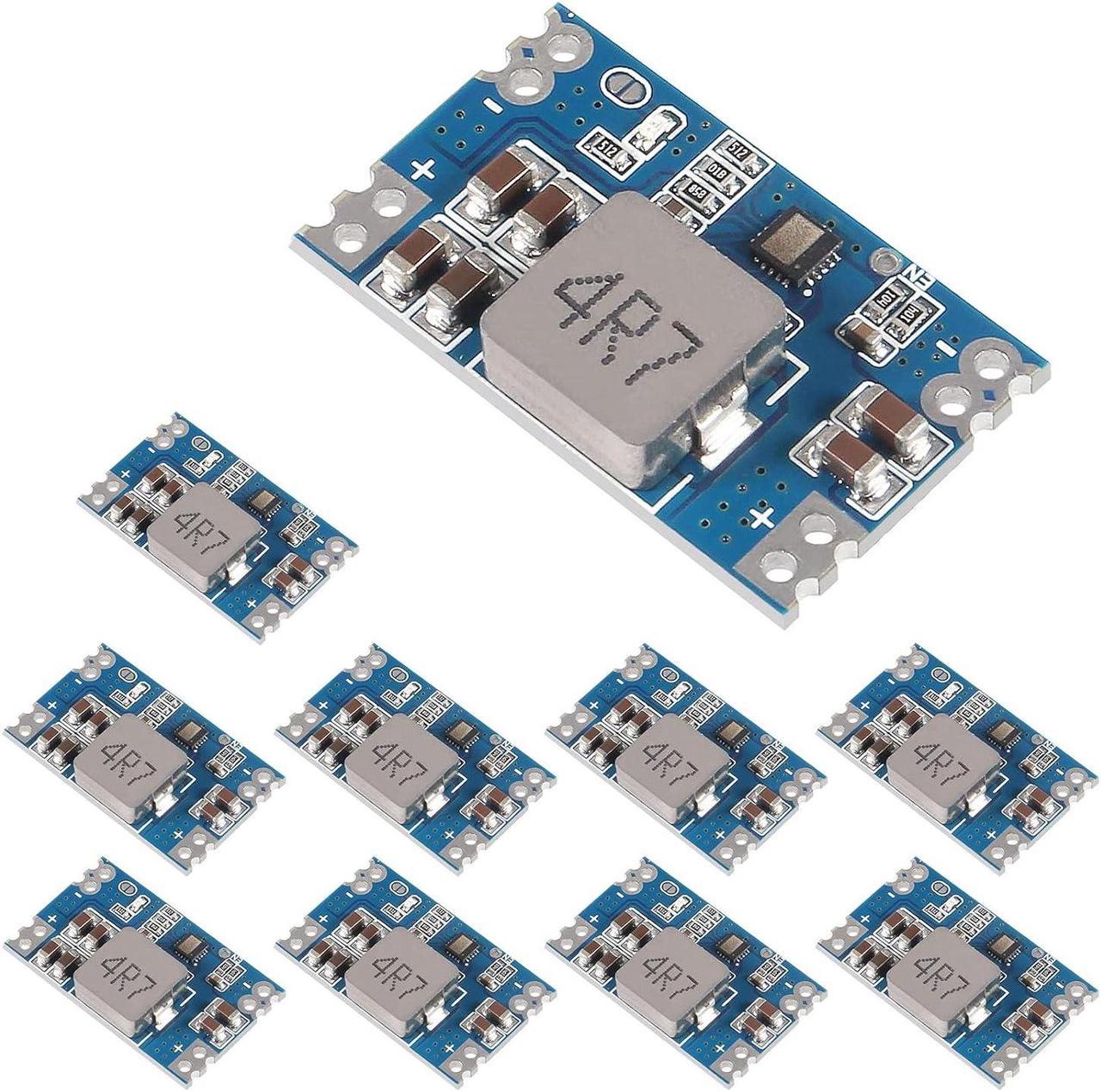 10PCS High Efficiency Output 3.3V 5V 9V 12V 5A Mini560 Step Down DC-DC Converter Voltage Regulator Buck Stabilized Power Supply Module (Output 3.3V)