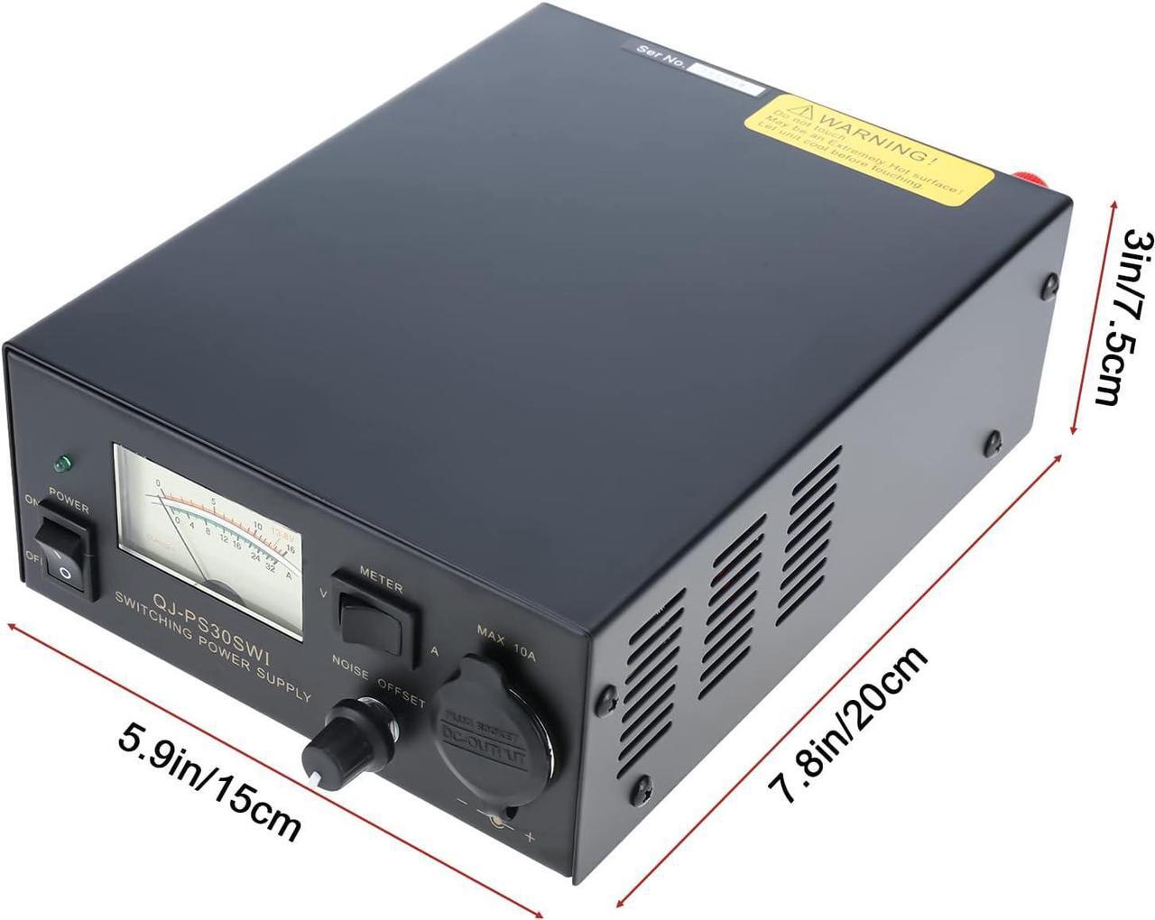 Alt view image 2 of 7 - NORJIN Analog Switching Power Supply DC 13.8V with Noise Offset